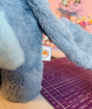 ‼️RESERVED FOR AMY‼️BUBBLECHUB THE SHARK - Handmade Luxury Weighted Pudgepuff Doll