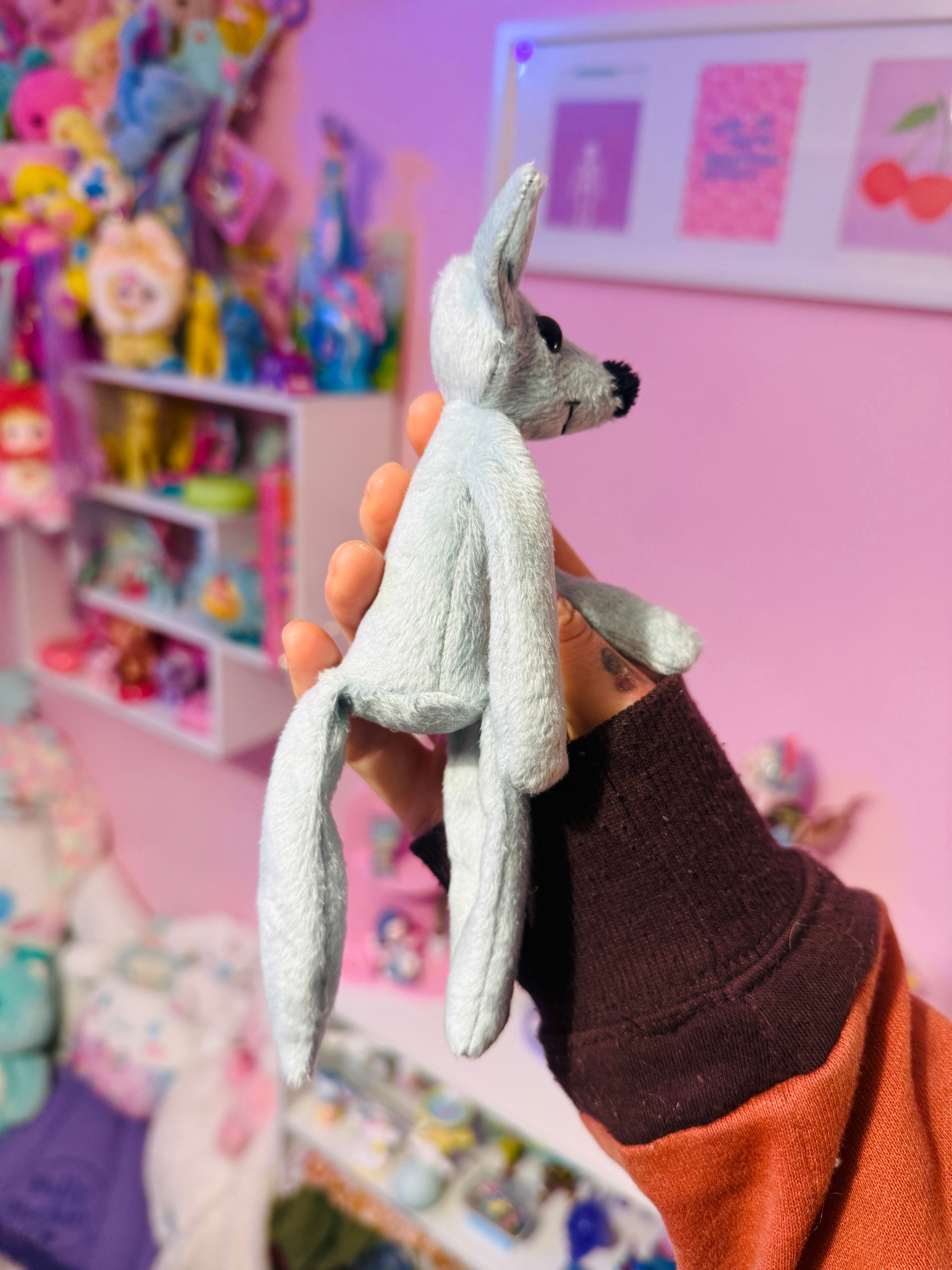 TINY SEASPRAY FOX - Handmade Luxury Weighted Fox Doll