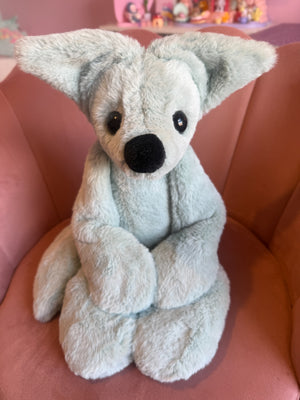 XL SEASPRAY FOX - Handmade Luxury Weighted Plush Doll