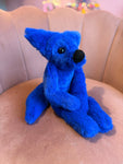 MIDNIGHT FOX - Handmade Luxury Weighted Fox Doll