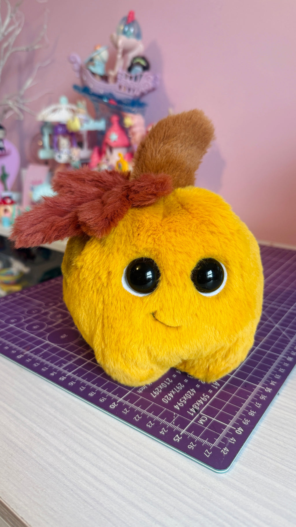 BUTTERNUB THE SQUASH - Handmade Luxury Weighted Gourd Doll