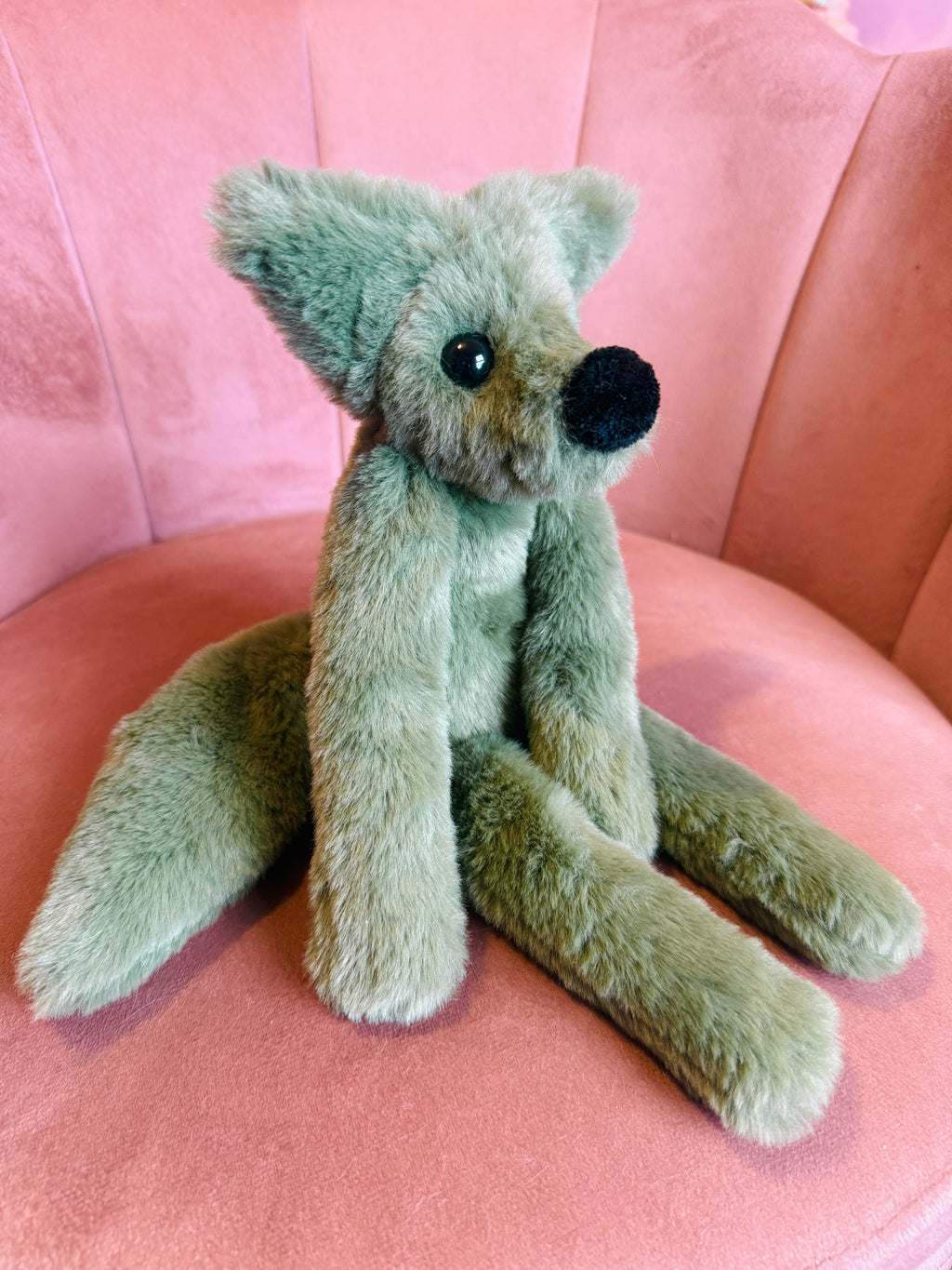 HUNTER FOX - Handmade Luxury Weighted Fox Doll