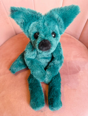 FOREST FOX - Handmade Luxury Weighted Plush Fluffy Fox Doll