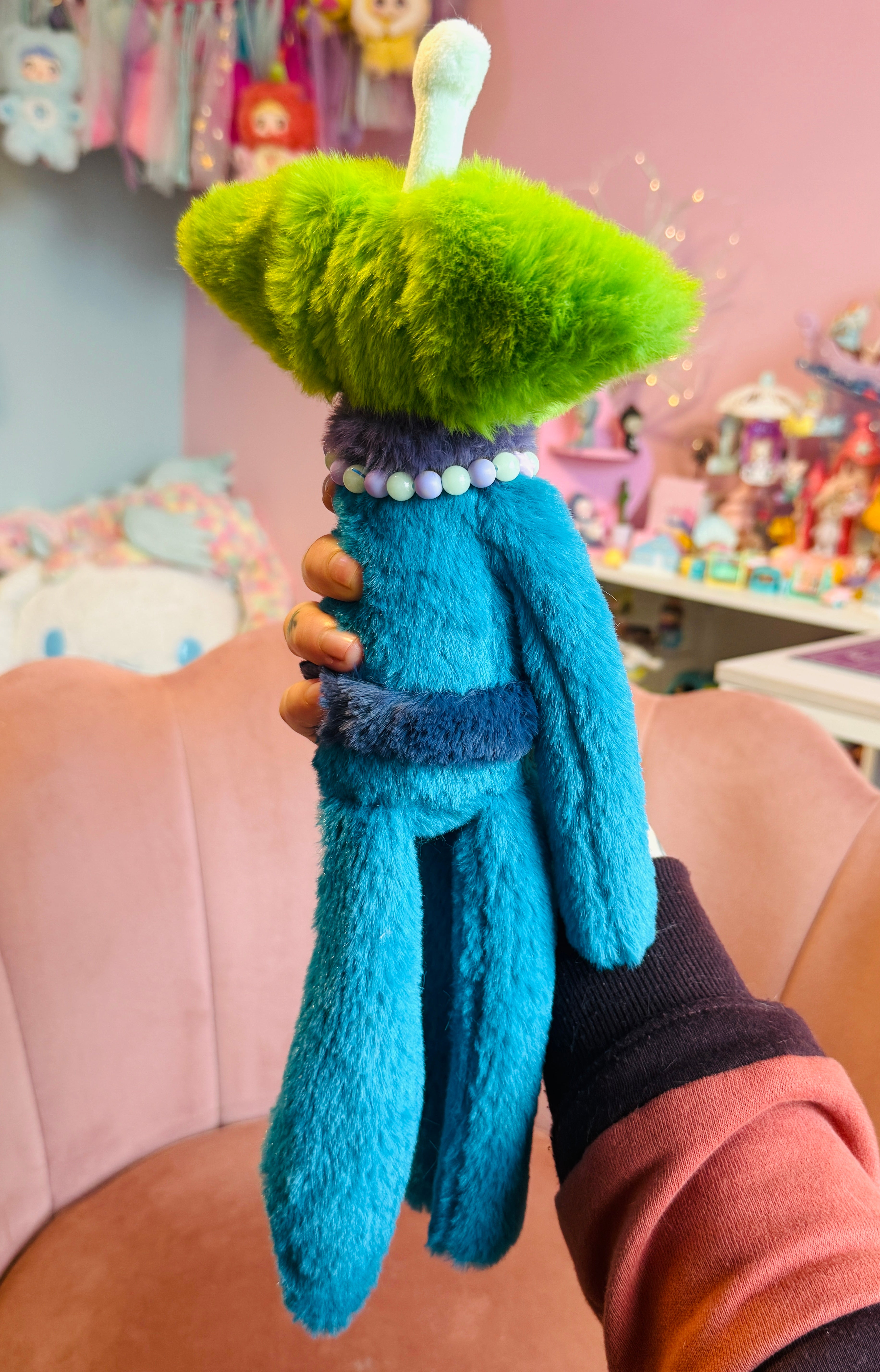 TOY STORY ALIEN FOX - Handmade Luxury Weighted Fox Doll