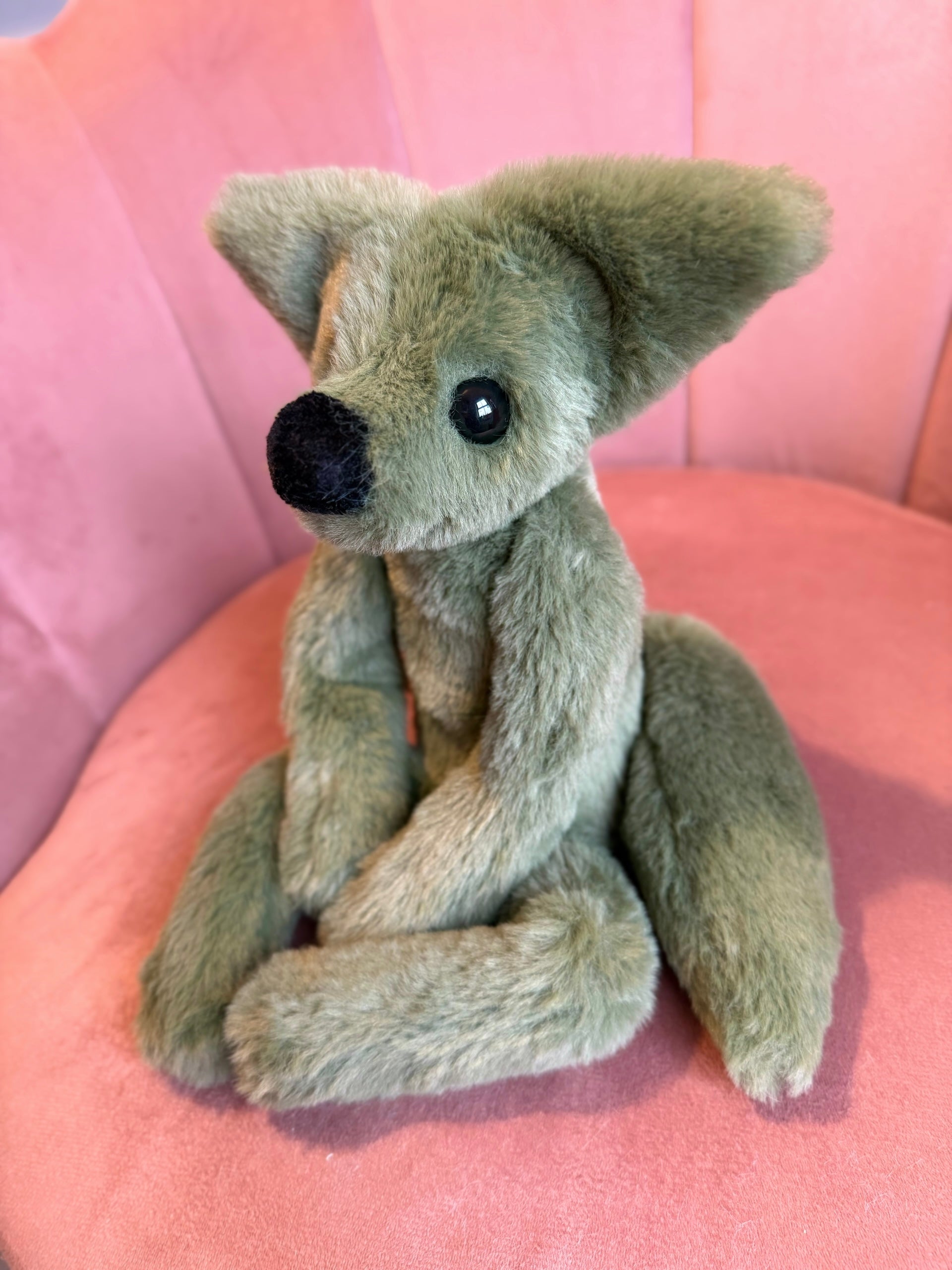 HUNTER FOX - Handmade Luxury Weighted Fox Doll