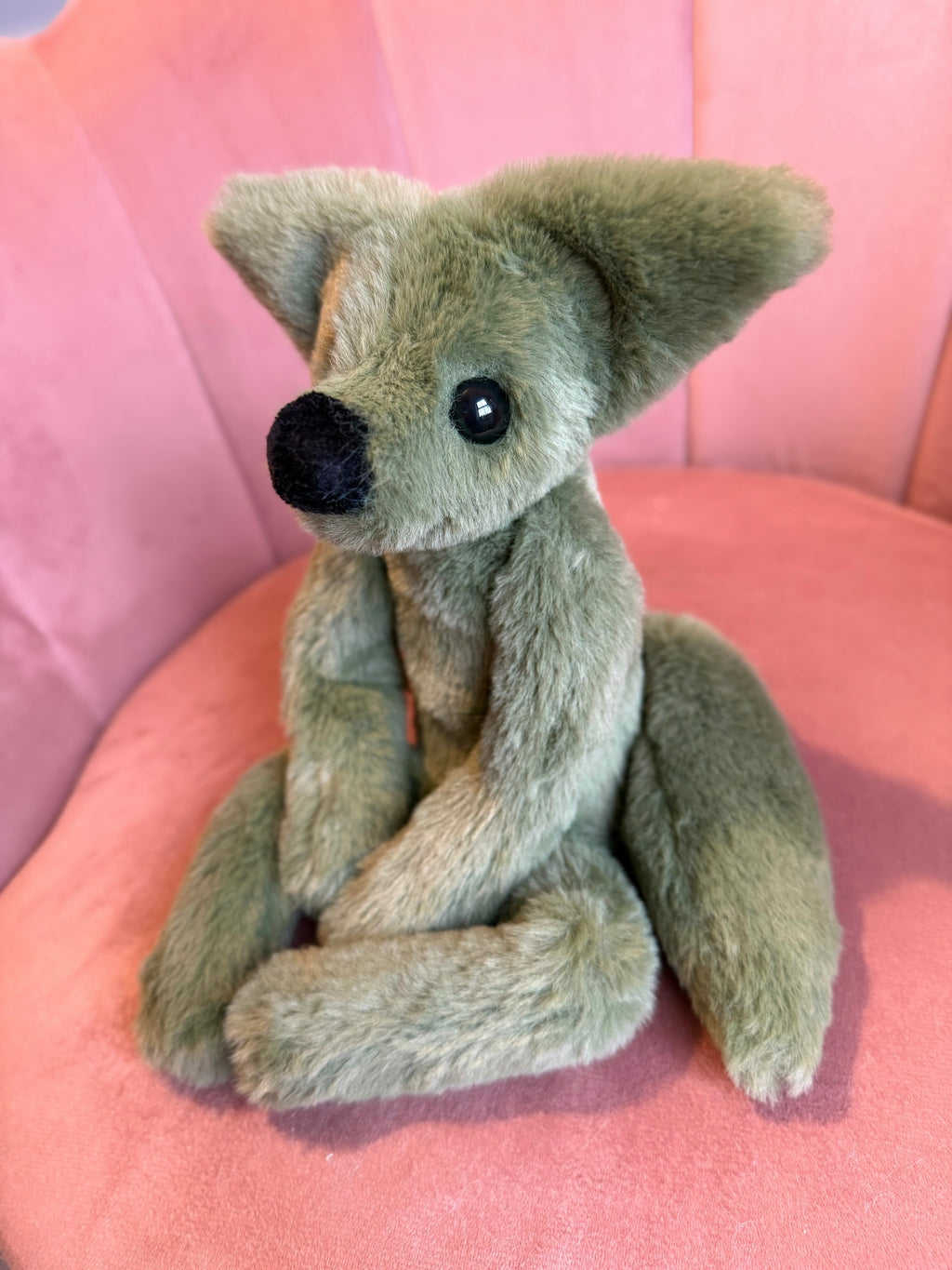 HUNTER FOX - Handmade Luxury Weighted Fox Doll