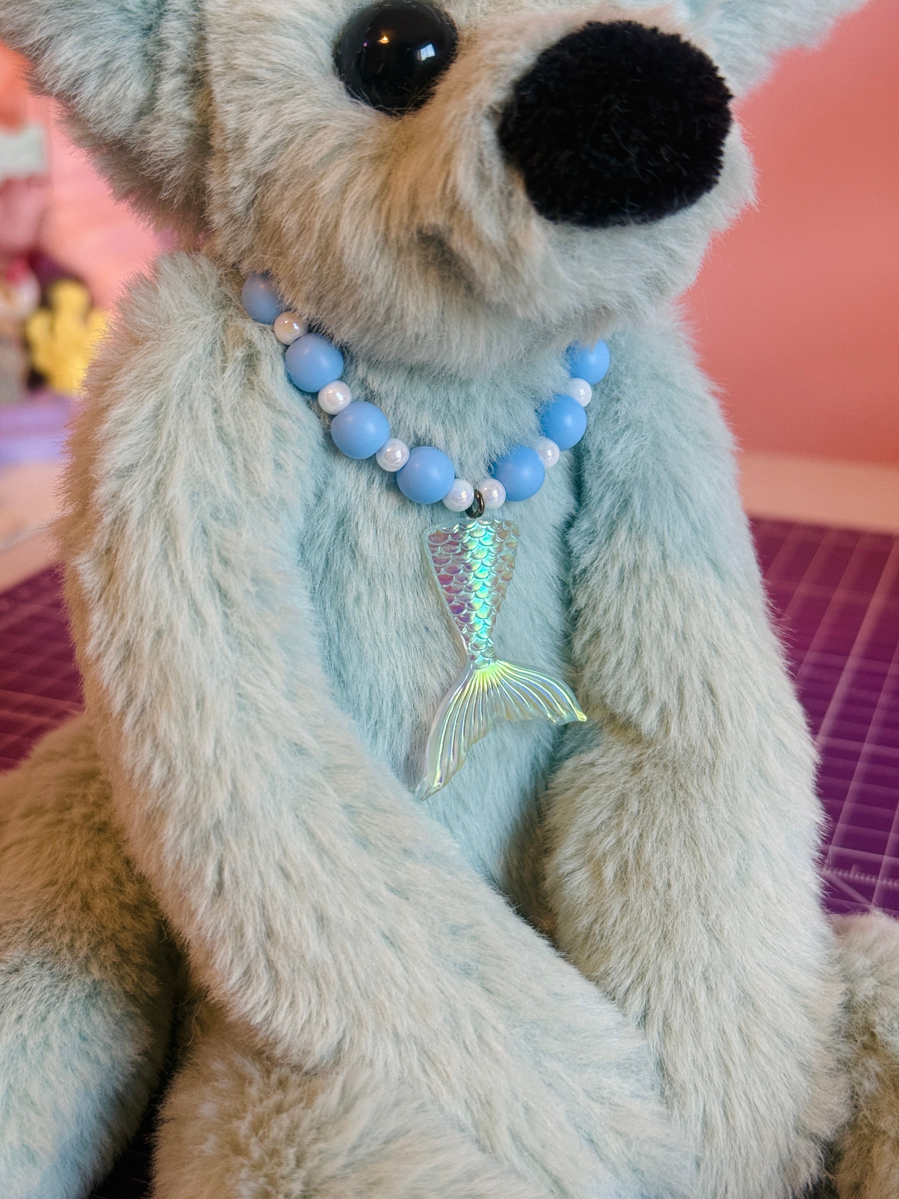 SEASPRAY FOX - Handmade Luxury Weighted Fox Doll