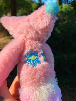 MERFOX - Handmade Luxury Weighted Plush Fluffy Fox Doll
