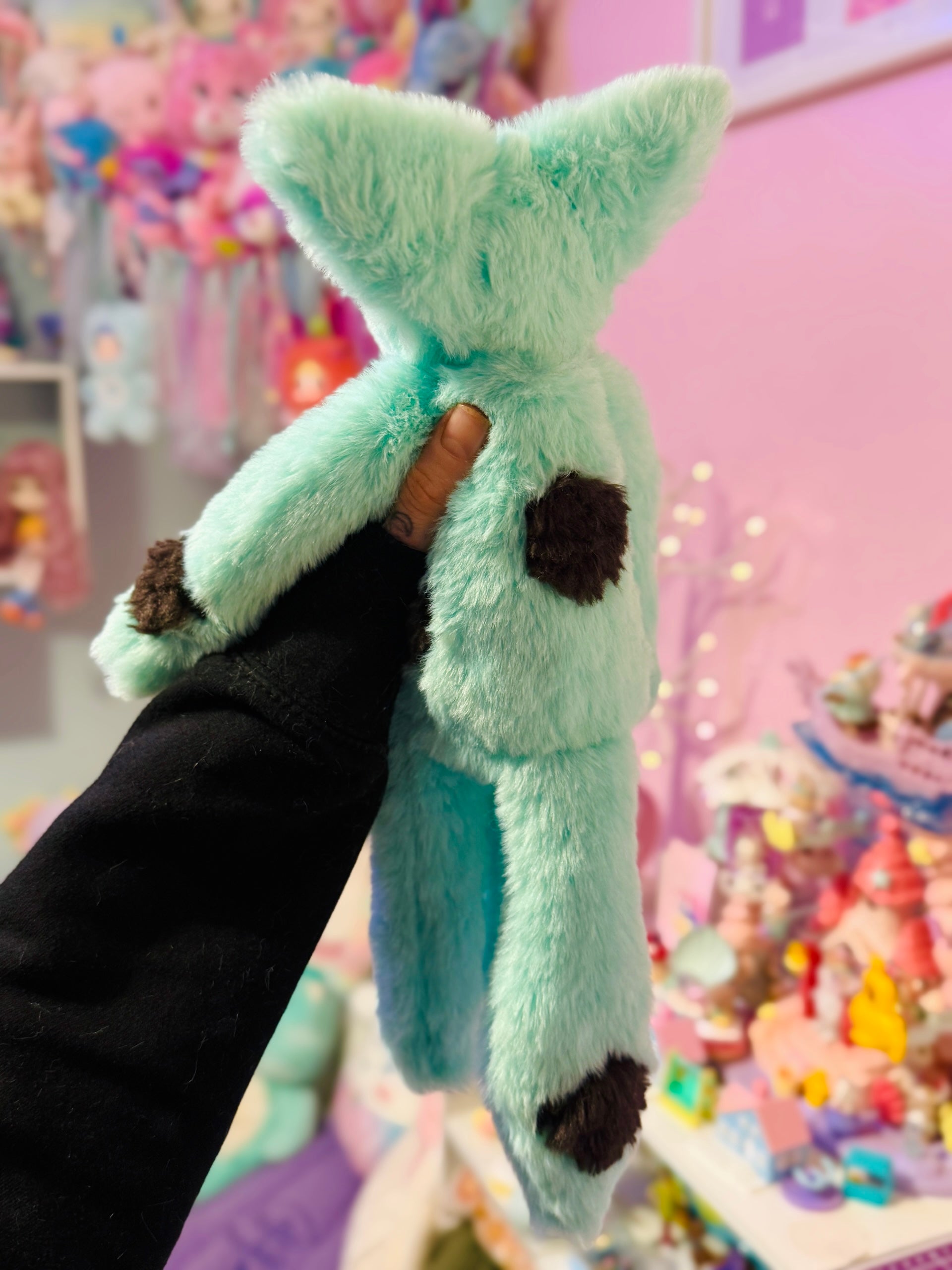 MINT CHOC CHIP FOX - Handmade Luxury Weighted Fox Doll