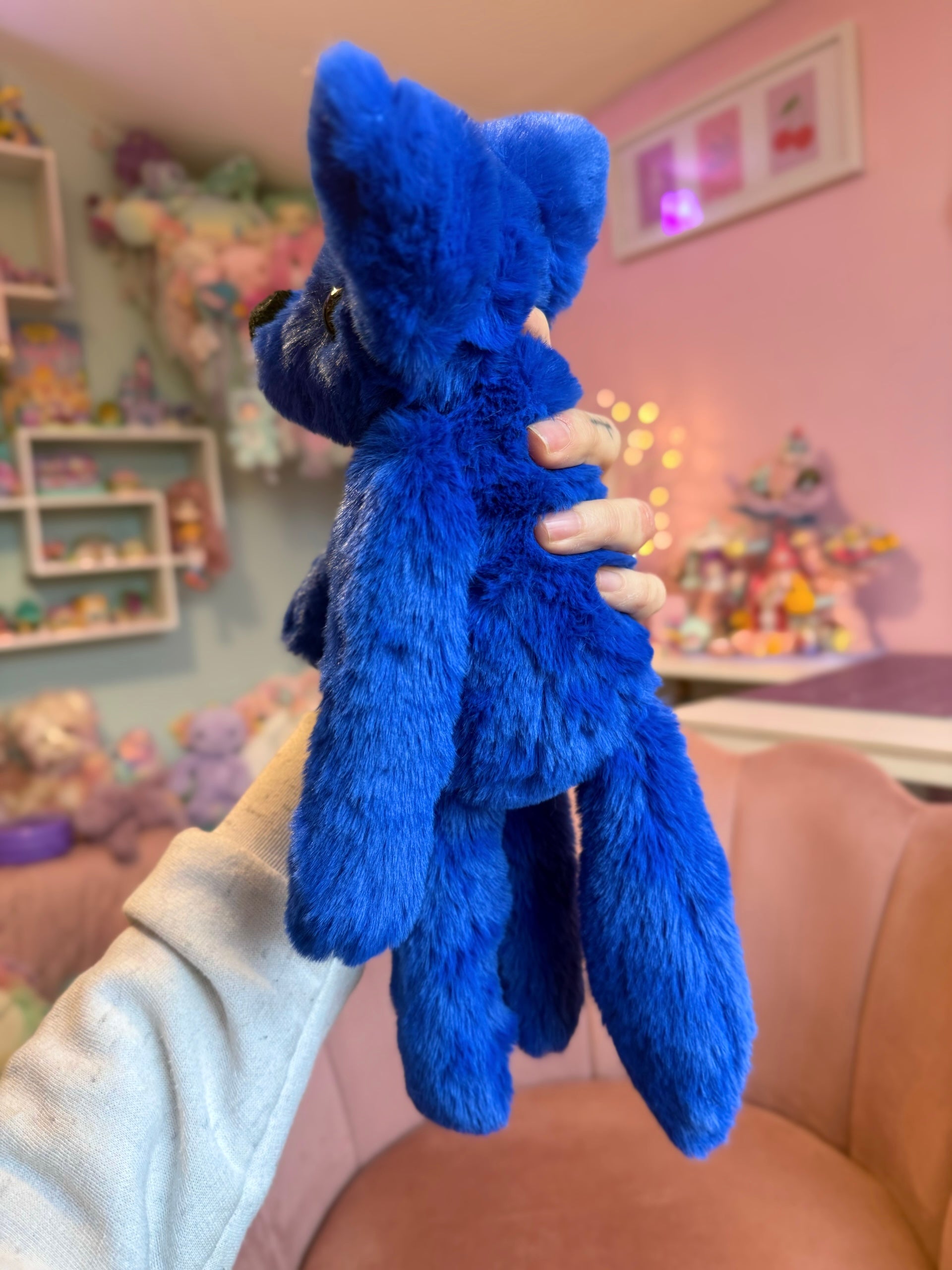 MIDNIGHT FOX - Handmade Luxury Weighted Fox Doll