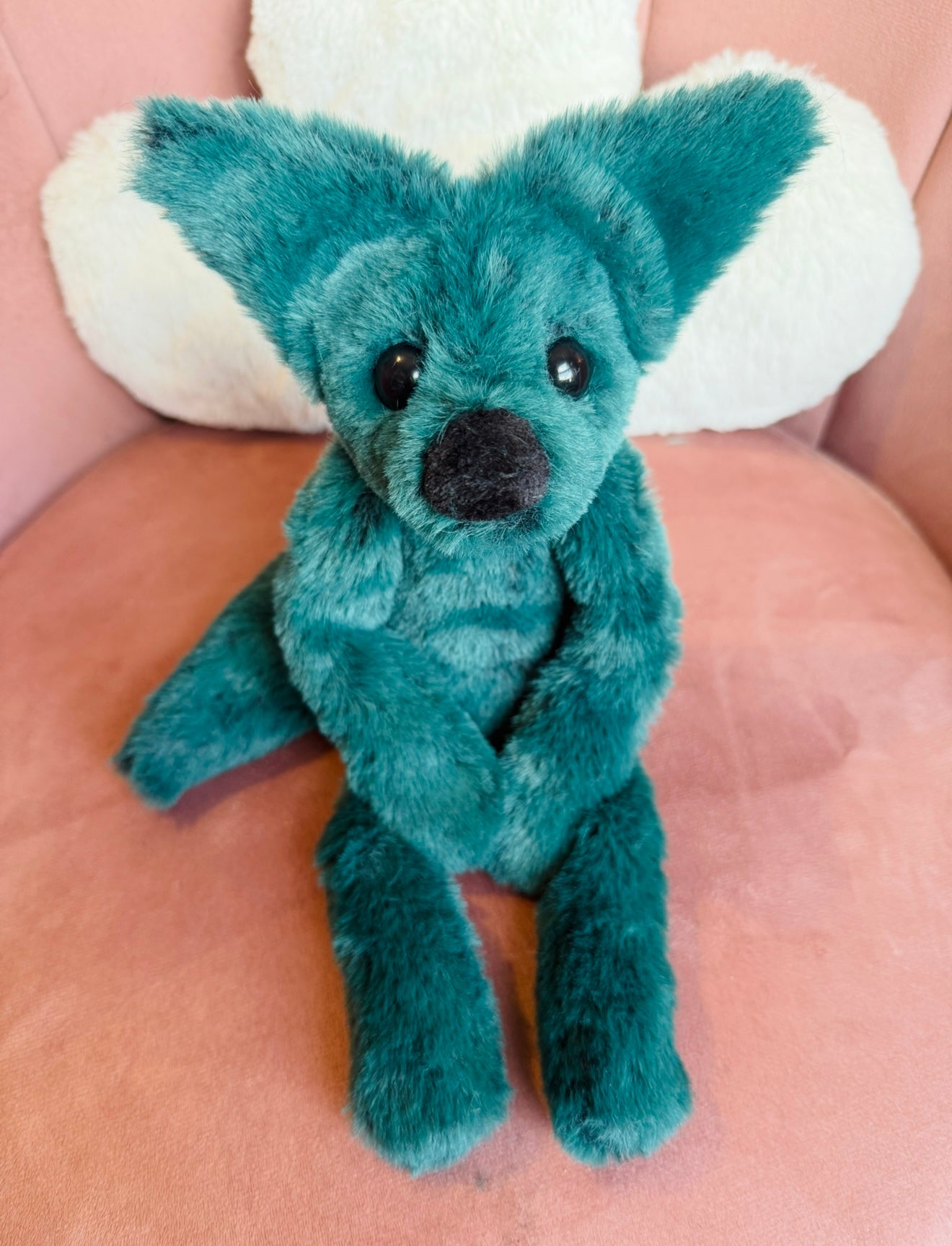 FOREST FOX - Handmade Luxury Weighted Plush Fluffy Fox Doll