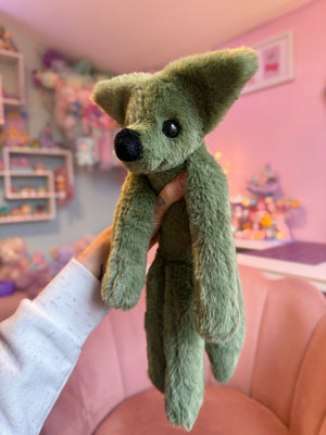 HUNTER FOX - Handmade Luxury Weighted Fox Doll