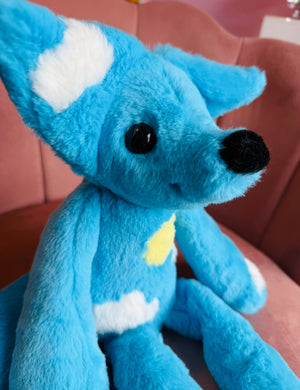 BIG SUNNY SKIES FOX - Handmade Luxury Weighted Fox Doll