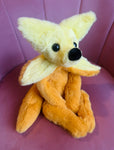 BANANA FOX - Handmade Luxury Weighted Fox Doll