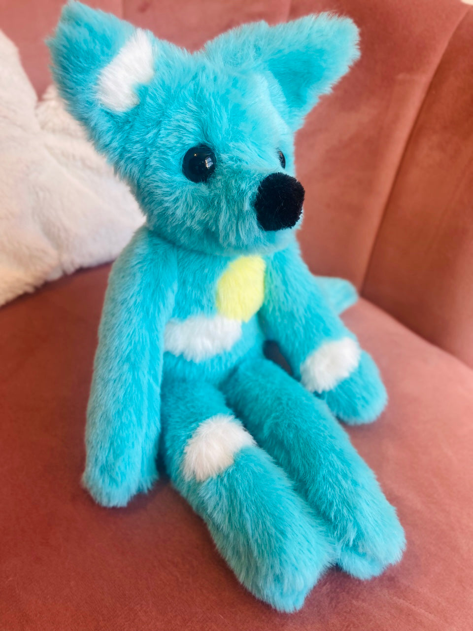 SUNNY SKIES FOX - Handmade Luxury Weighted Fox Doll