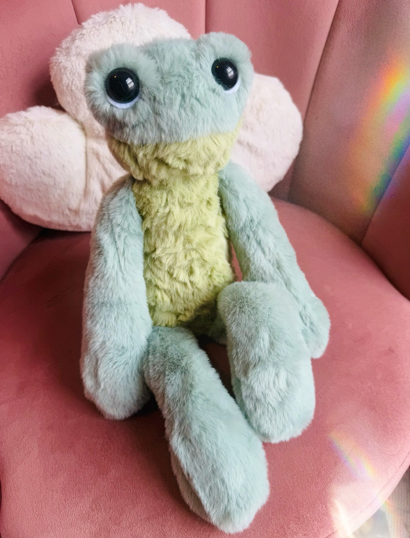 FERAL FROG - Handmade Luxury Weighted Fox Doll