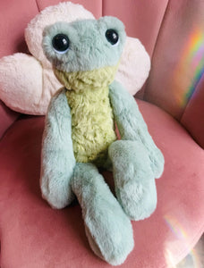FERAL FROG - Handmade Luxury Weighted Fox Doll