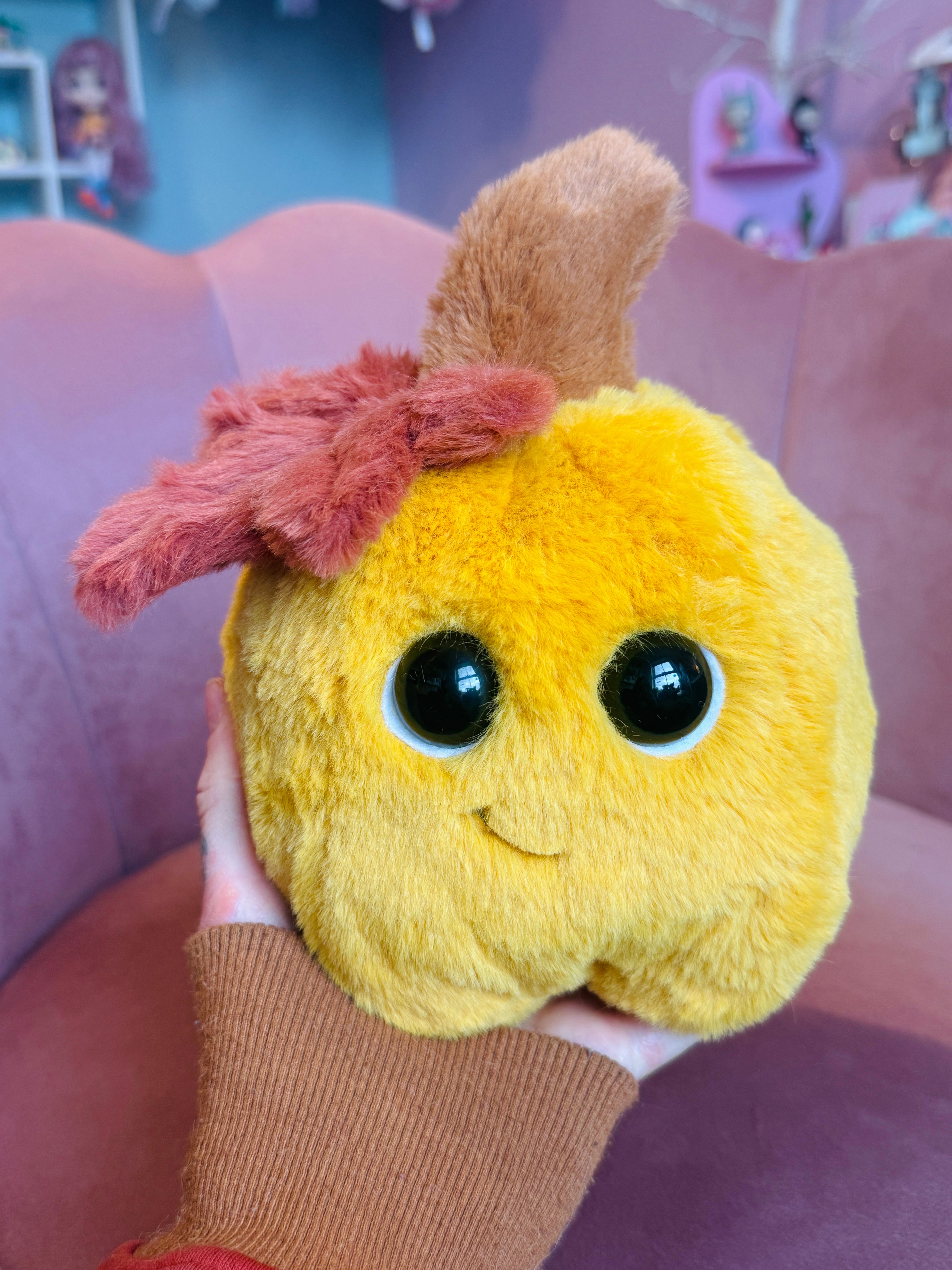 BUTTERNUB THE SQUASH - Handmade Luxury Weighted Gourd Doll