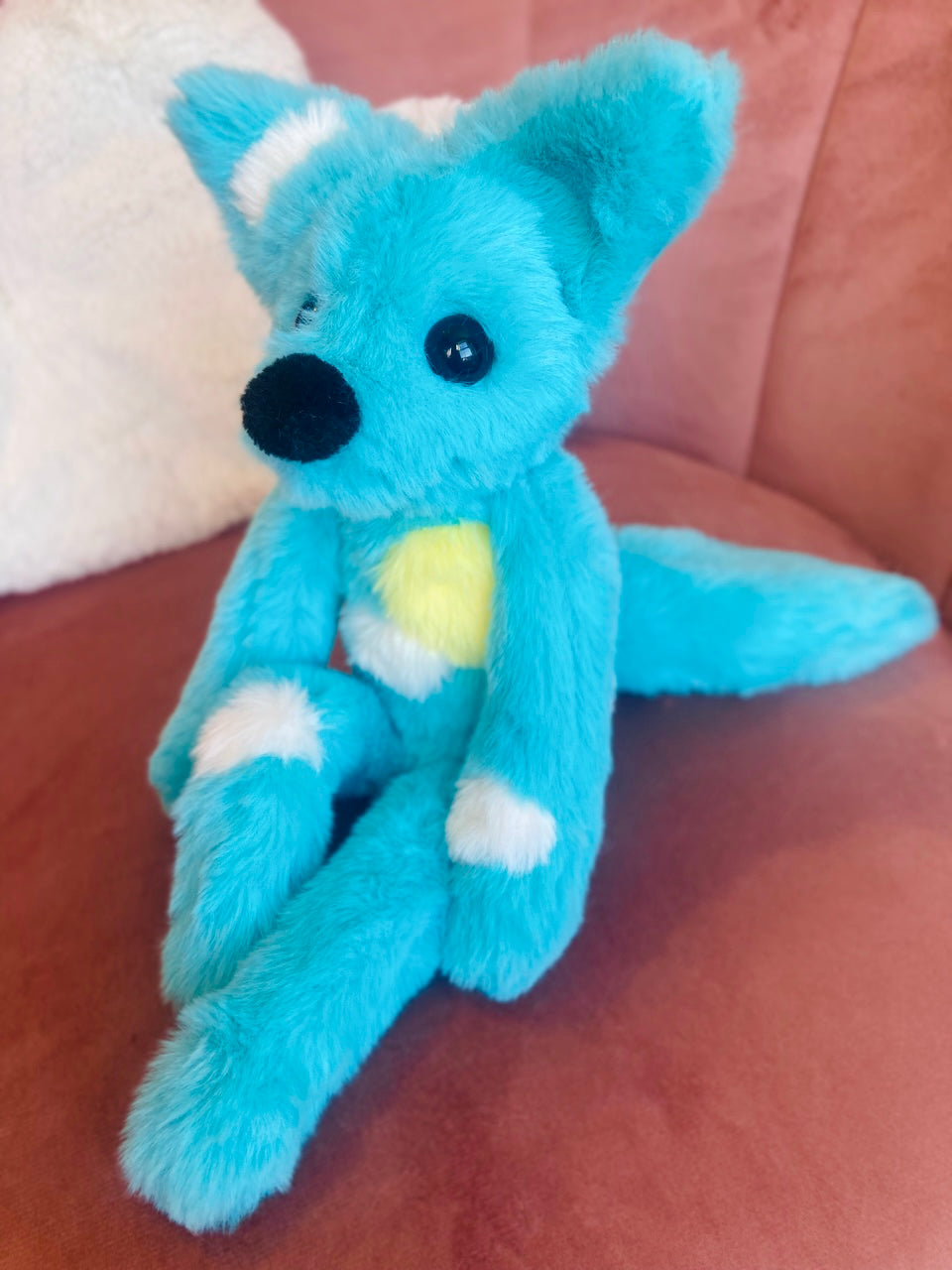 SUNNY SKIES FOX - Handmade Luxury Weighted Fox Doll