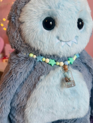‼️RESERVED FOR AMY‼️BUBBLECHUB THE SHARK - Handmade Luxury Weighted Pudgepuff Doll