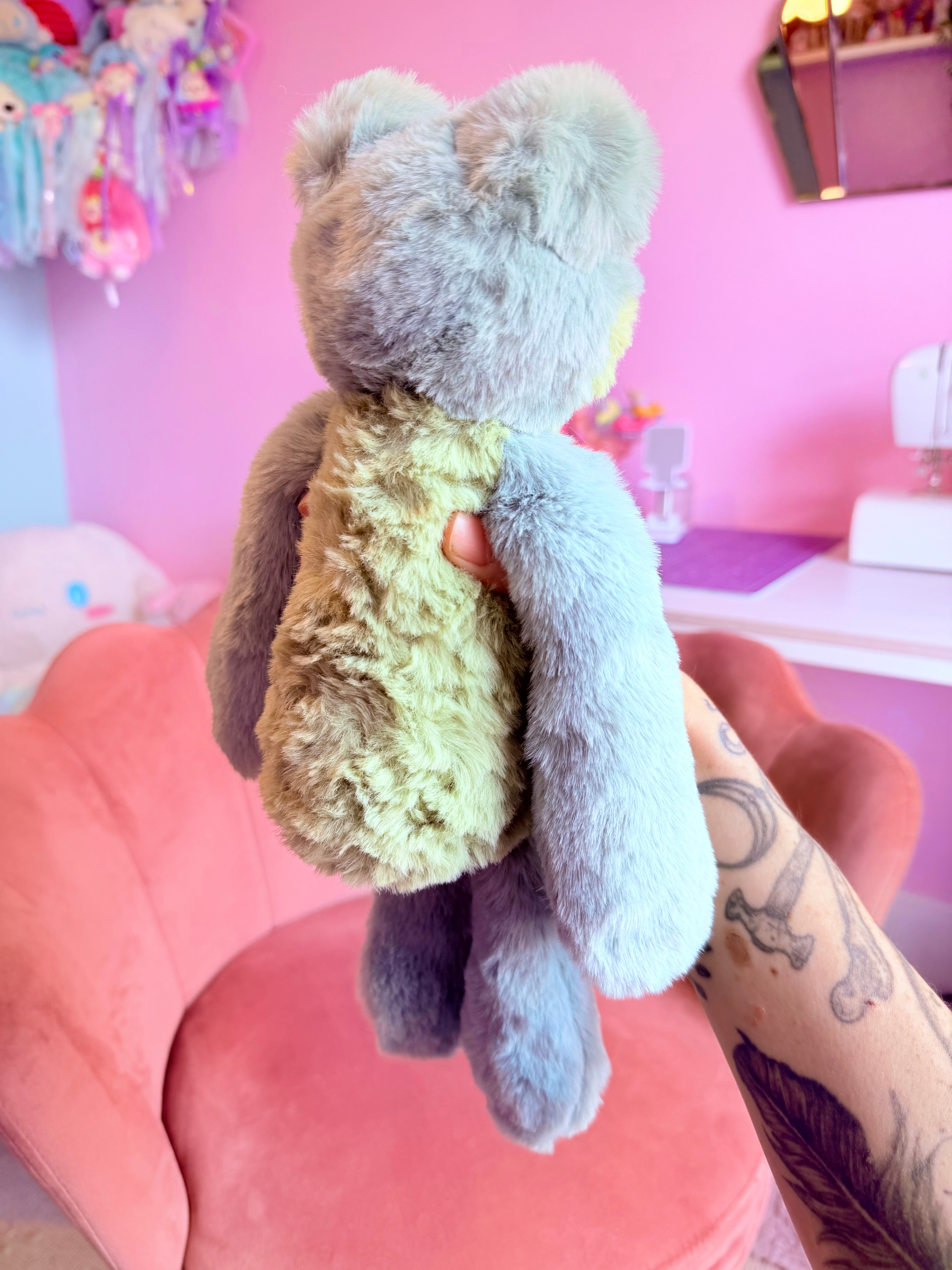 FERAL FROG - Handmade Luxury Weighted Fox Doll