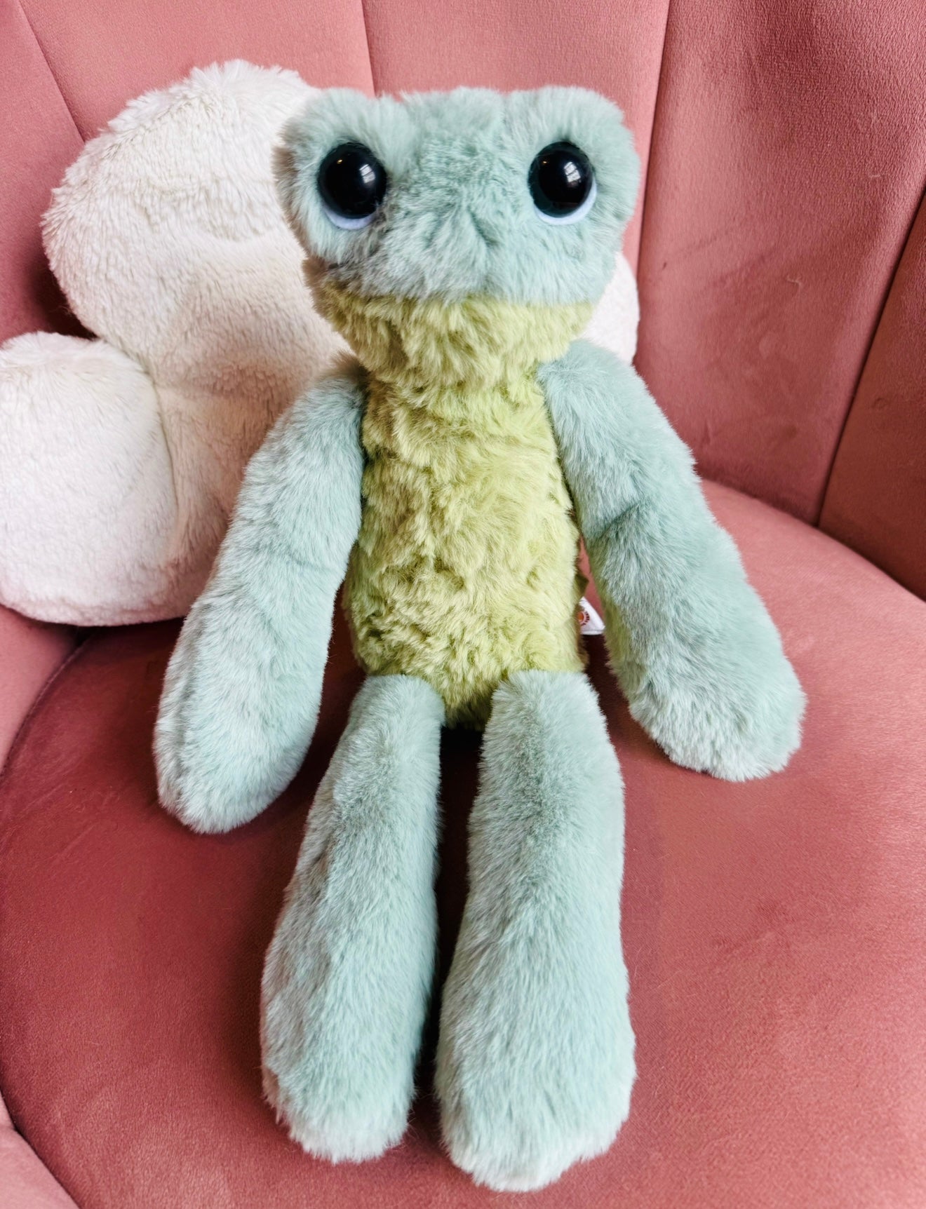 FERAL FROG (B) - Handmade Luxury Weighted Fox Doll