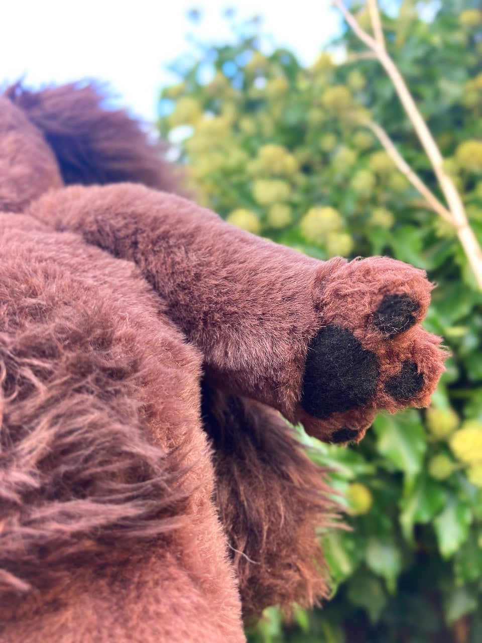 🎃Pumpkin the Puppy🎃- OOAK Handmade Weighted Plush Puppy Comfort Creature