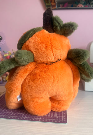 LARGE PUMPKIN PATCH PUDGEPUFF - Handmade Weighted Pumpkin Doll