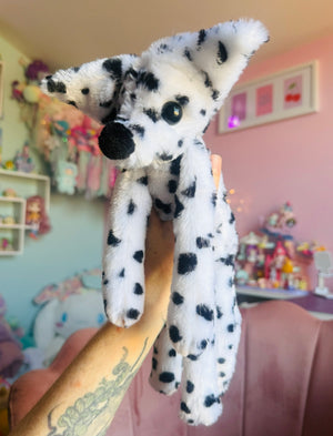 RESERVED -  FOX - Handmade Luxury Weighted Plush Fluffy Fox Doll
