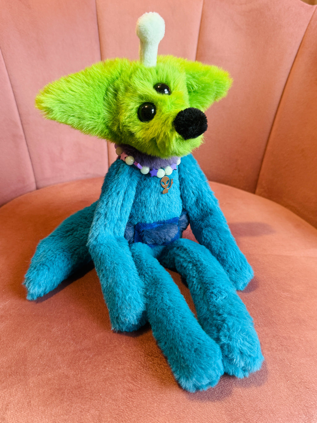 TOY STORY ALIEN FOX - Handmade Luxury Weighted Fox Doll