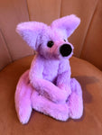 LILAC FOX - Handmade Luxury Weighted Fox Doll