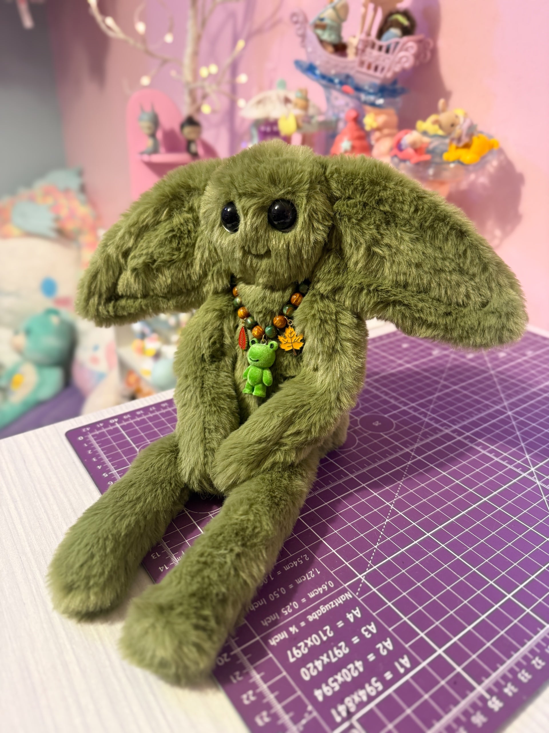 FOREST GOBLIN FULL SIZE DOLL - Handmade Mini Luxury Weighted Doll