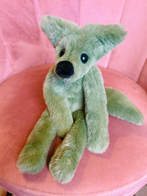 HUNTER FOX - Handmade Luxury Weighted Fox Doll