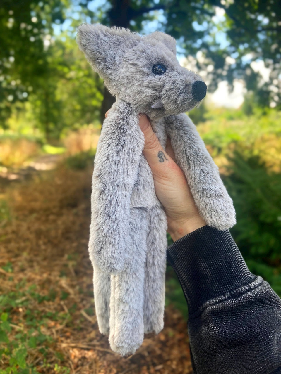 WEREFOX - Handmade Luxury Weighted Plush Fluffy Fox Doll