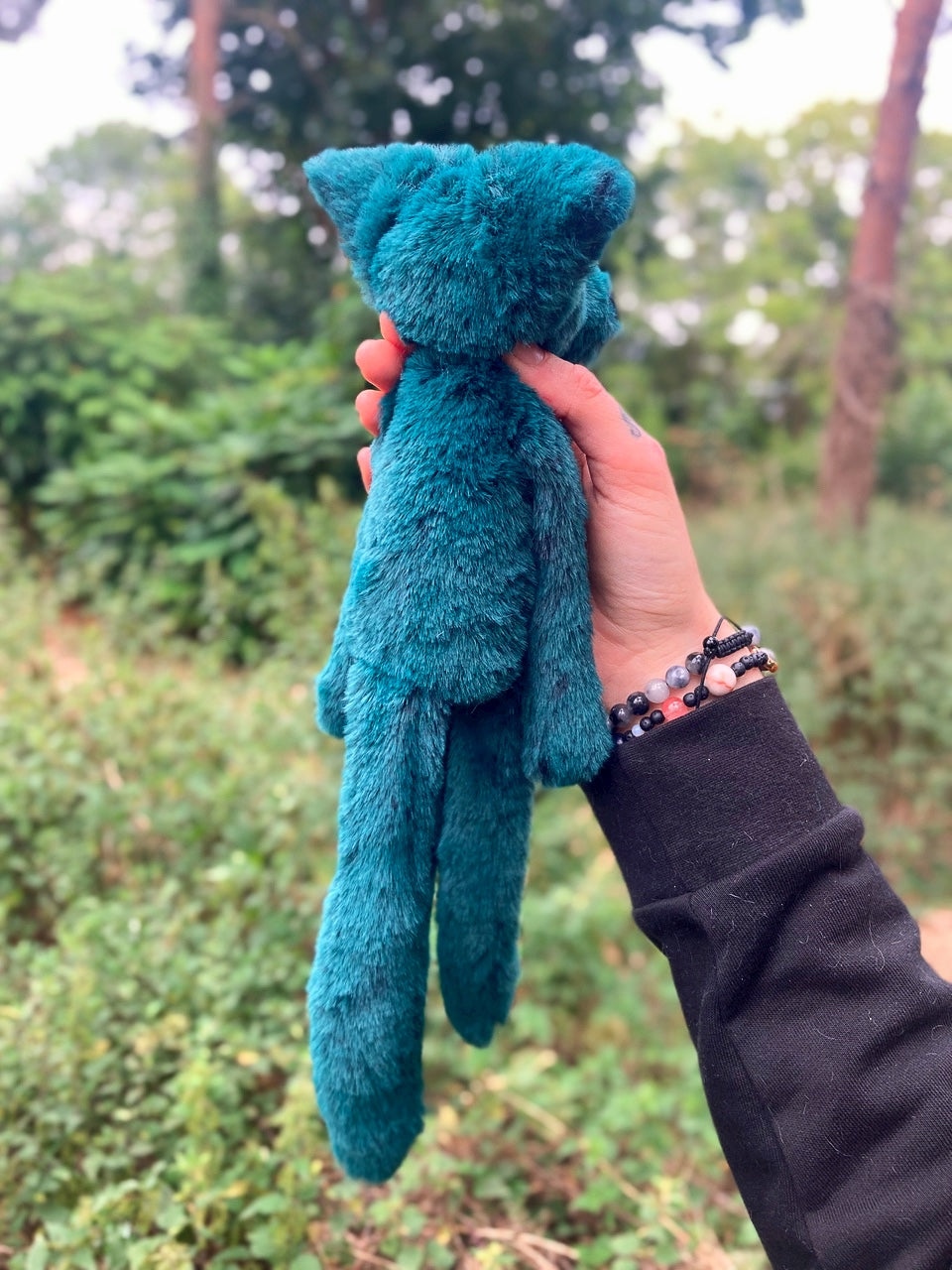FOREST FOX (A) - Handmade Luxury Weighted Plush Fluffy Fox Doll