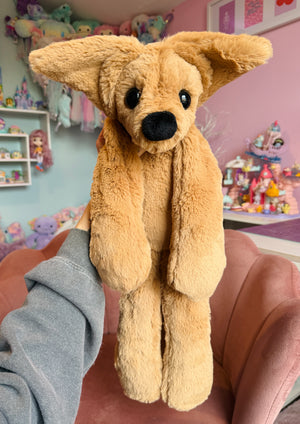 XL FUDGE FOX - Handmade Luxury Weighted Fox Doll