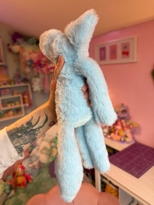 BABY BLUE FOX - Handmade Luxury Weighted Fox Doll