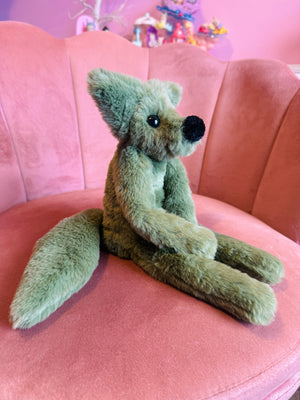HUNTER FOX - Handmade Luxury Weighted Fox Doll