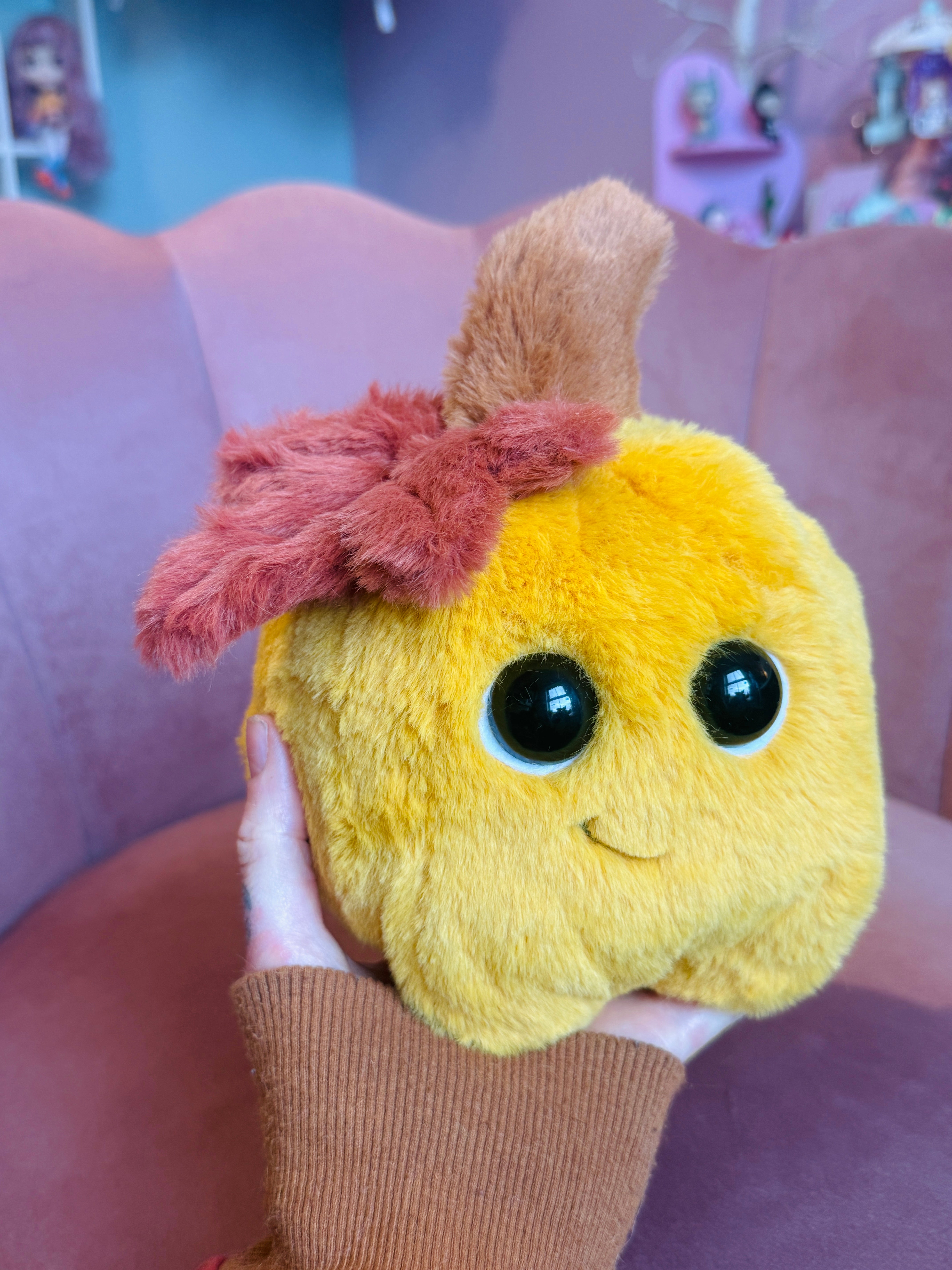BUTTERNUB THE SQUASH - Handmade Luxury Weighted Gourd Doll