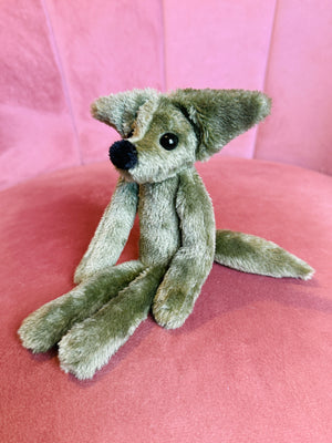 TINY HUNTER FOX - Handmade Luxury Weighted Fox Doll