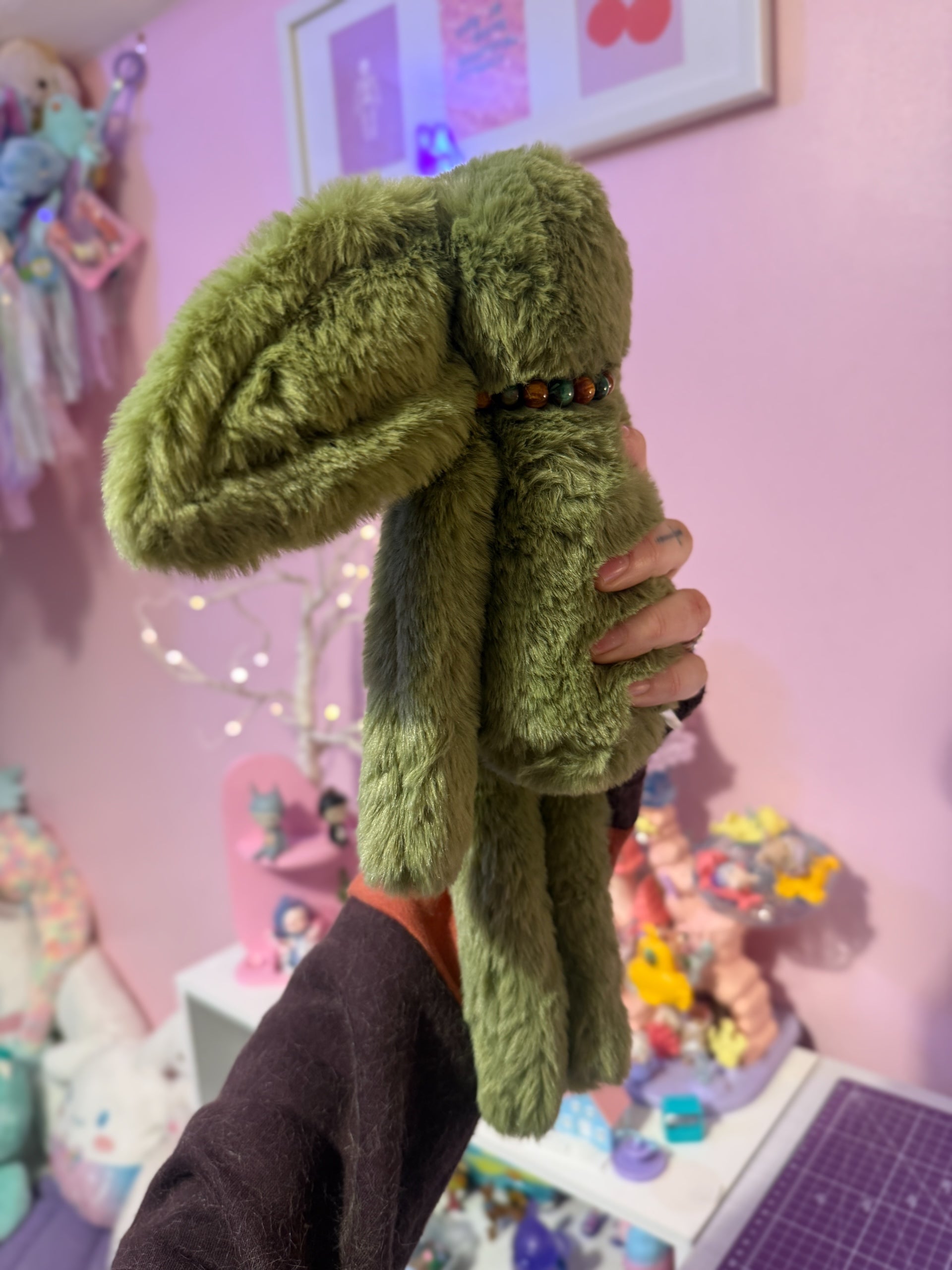 FOREST GOBLIN FULL SIZE DOLL - Handmade Mini Luxury Weighted Doll