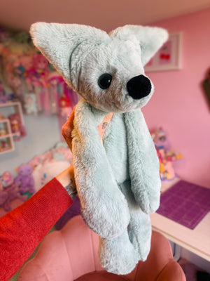 XL SEASPRAY FOX - Handmade Luxury Weighted Plush Doll