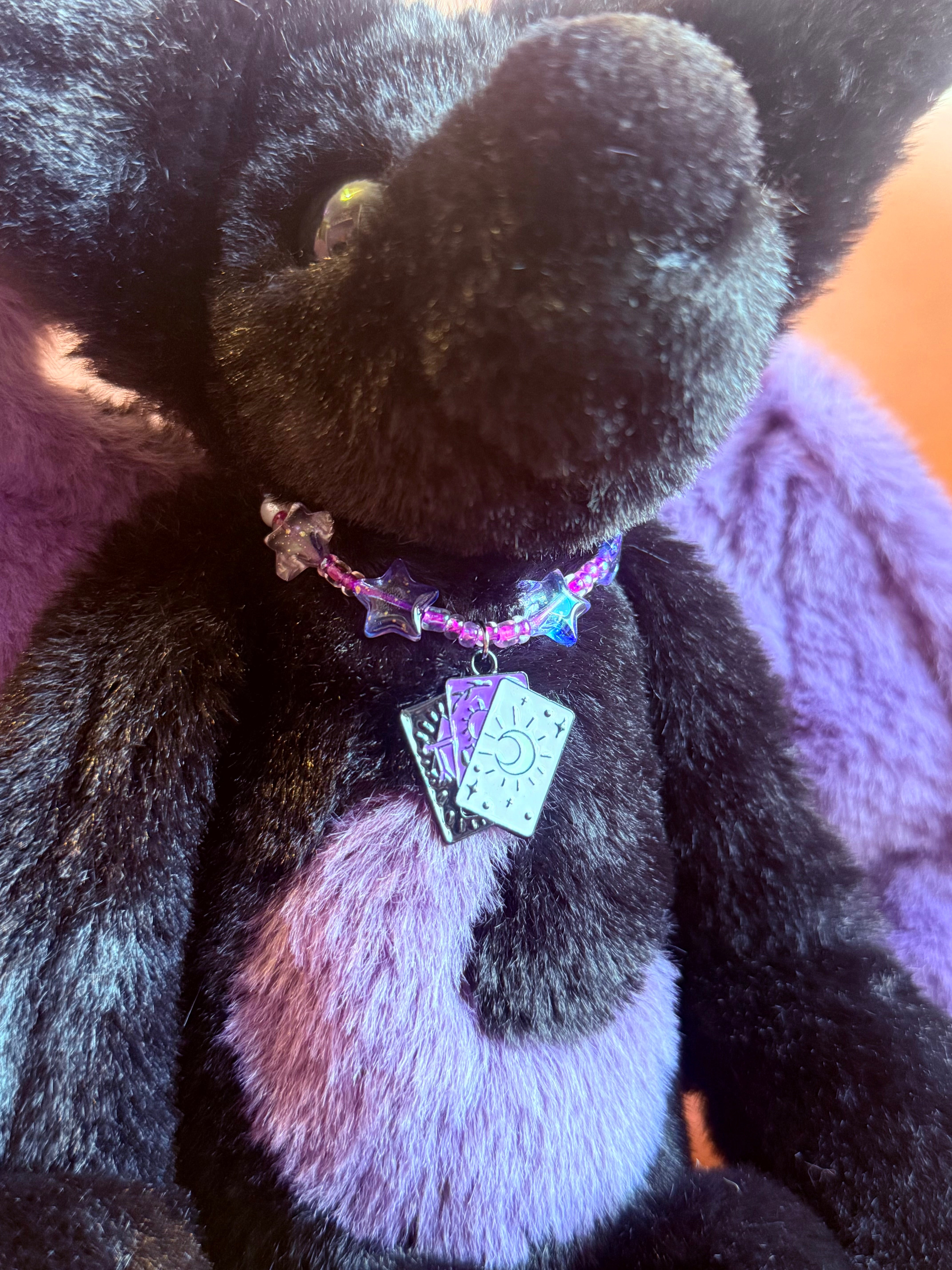 HECATE FLYING FOX - Handmade Luxury Weighted Plush Fluffy Fox Doll