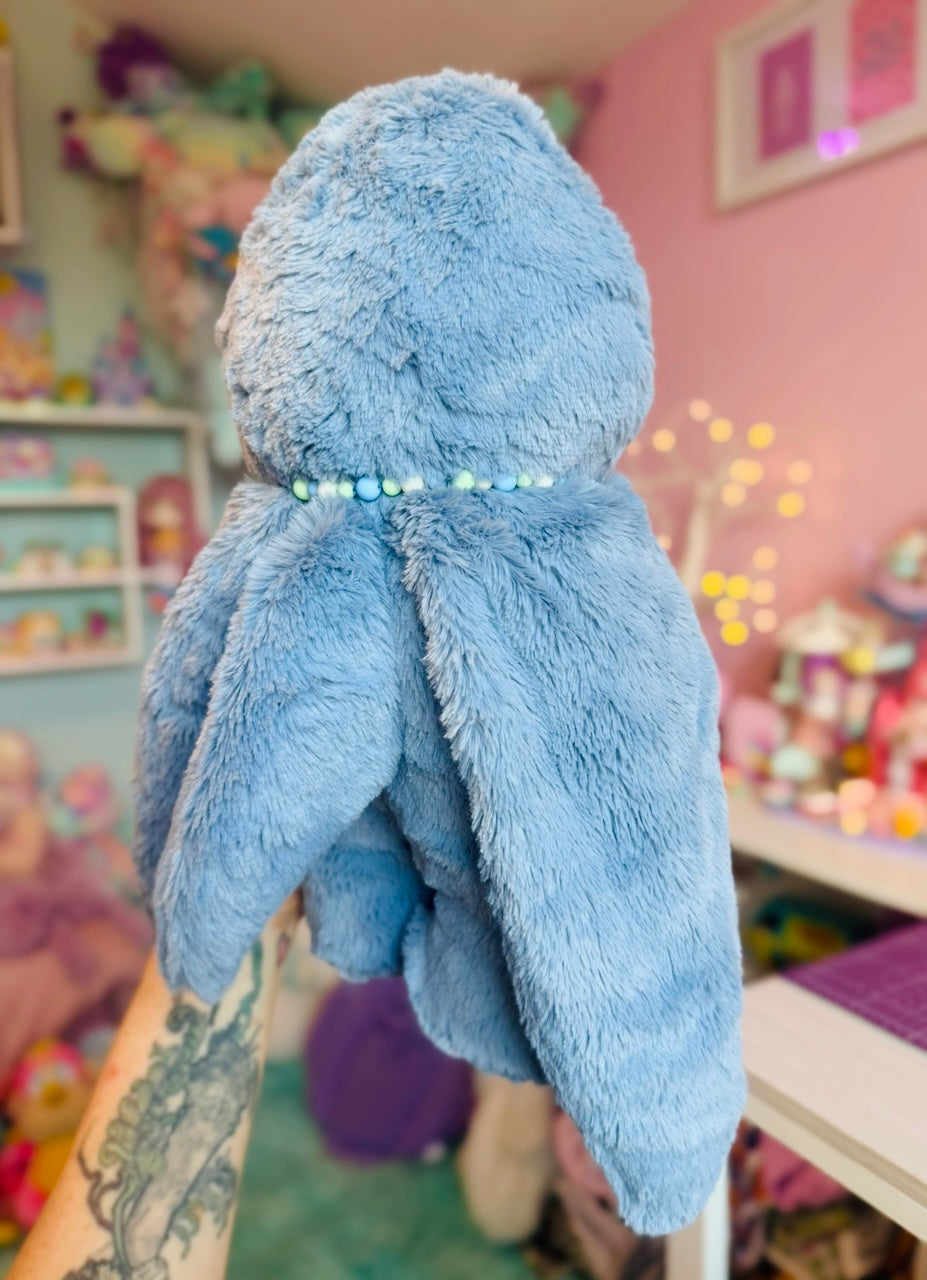 ‼️RESERVED FOR AMY‼️BUBBLECHUB THE SHARK - Handmade Luxury Weighted Pudgepuff Doll