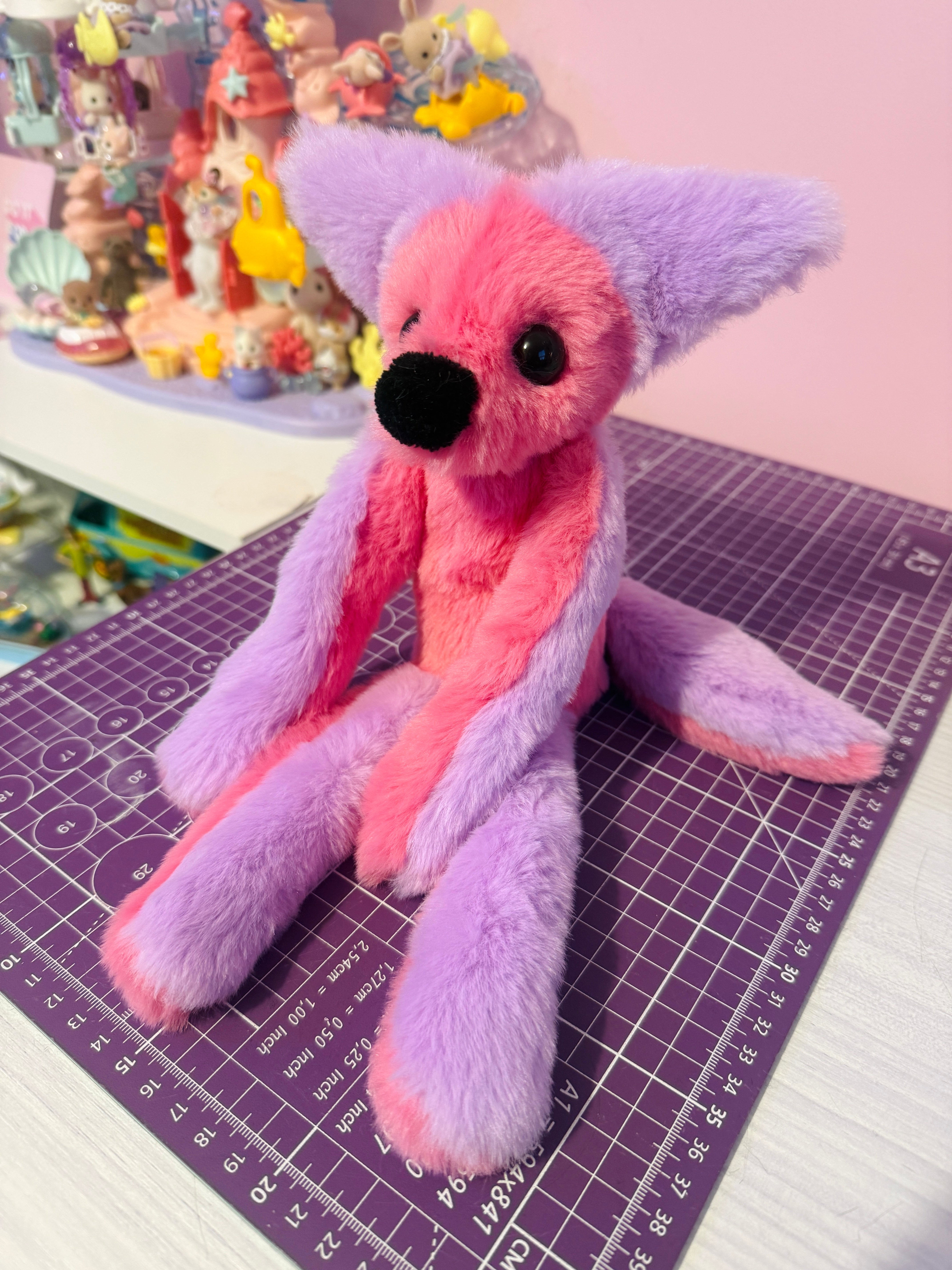 PIXIEPATCH FOX - Handmade Luxury Weighted Fox Doll