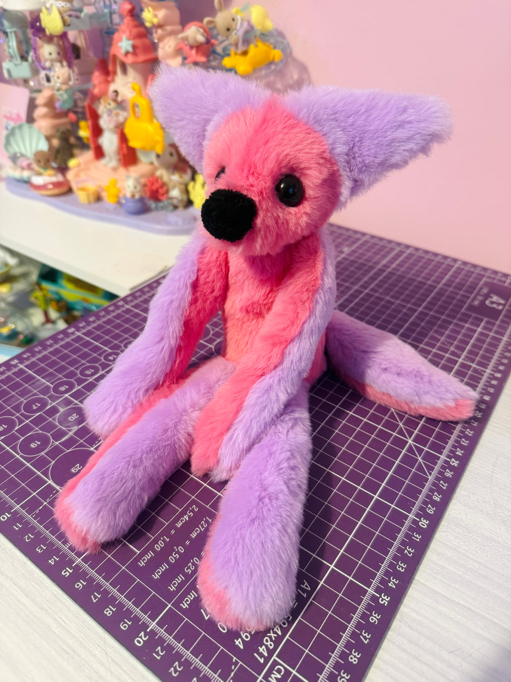 PIXIEPATCH FOX - Handmade Luxury Weighted Fox Doll