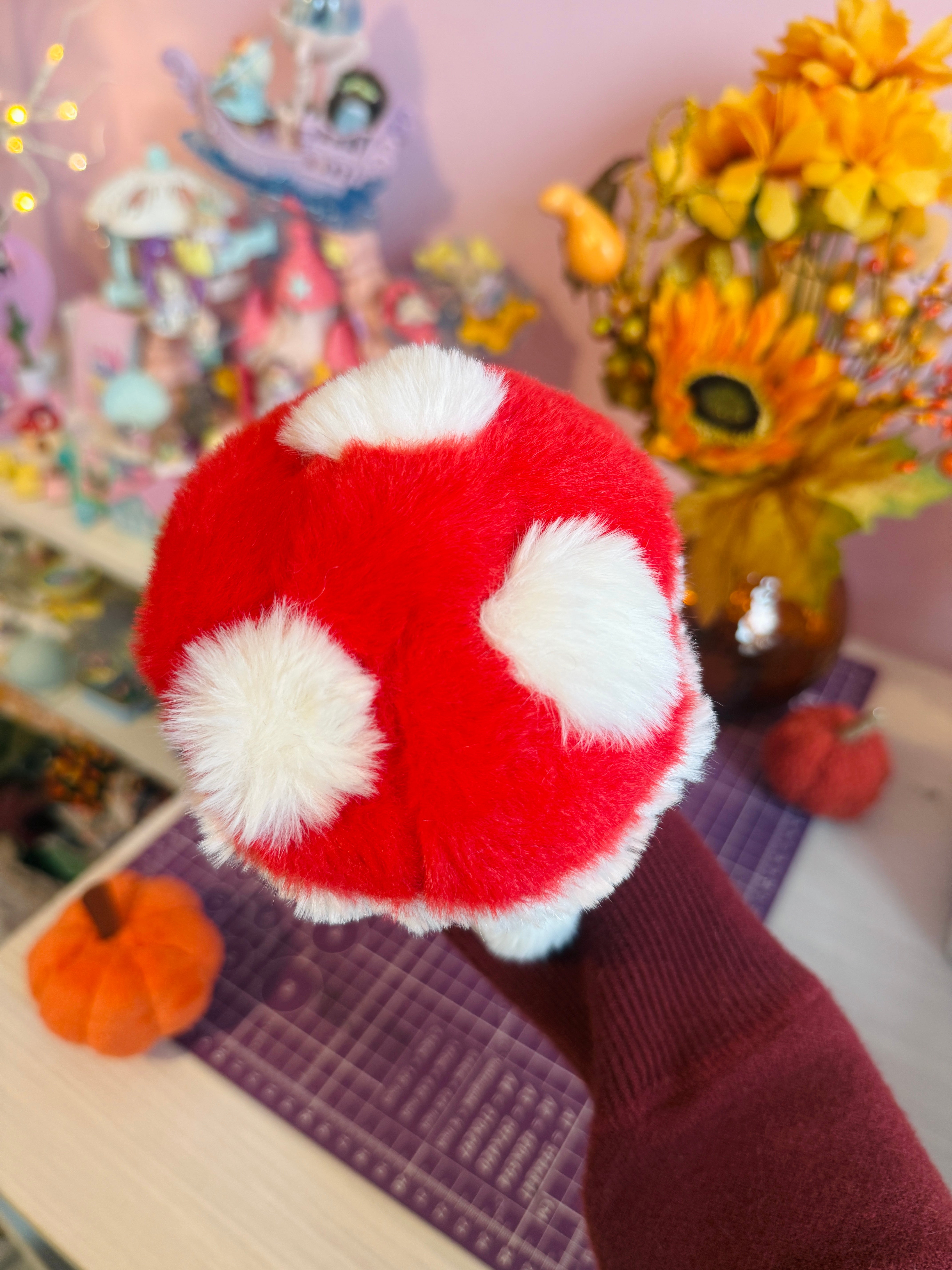 AMANITA PALMPUFF - Handmade Mini Luxury Weighted Doll