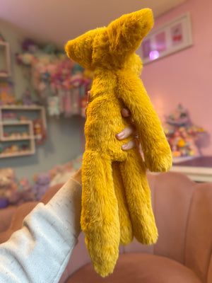 SUNSHINE FOX - Handmade Luxury Weighted Fox Doll