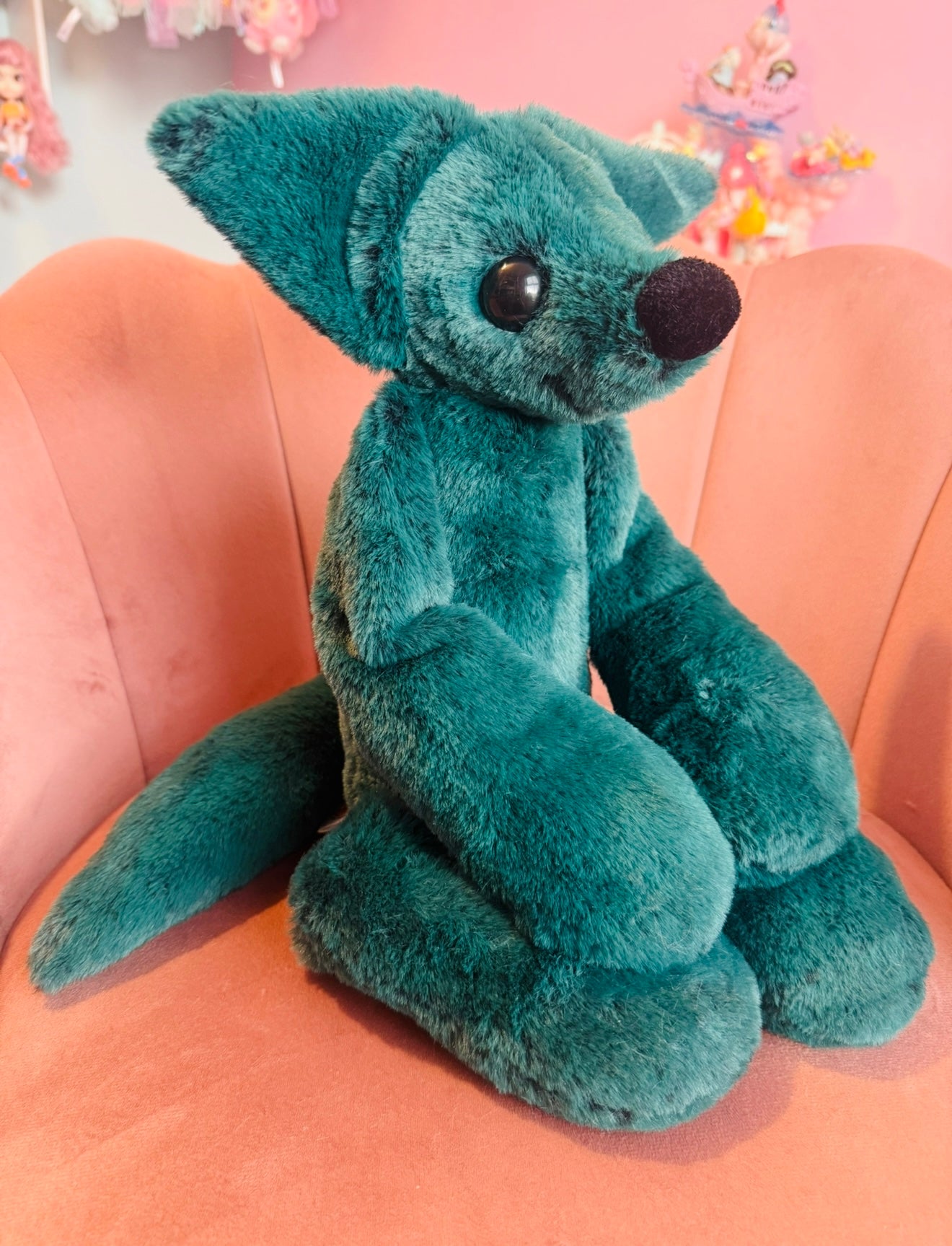 XL FOREST FOX - Handmade Luxury Weighted Fox Doll