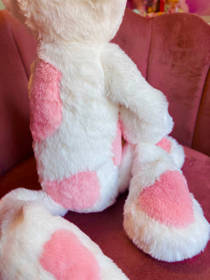 XL STRAWBERRY MILK FOX - Handmade Luxury Weighted Fox Doll